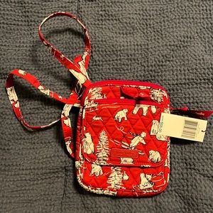 Vera Bradley Berry Merry Red Mini Hipster